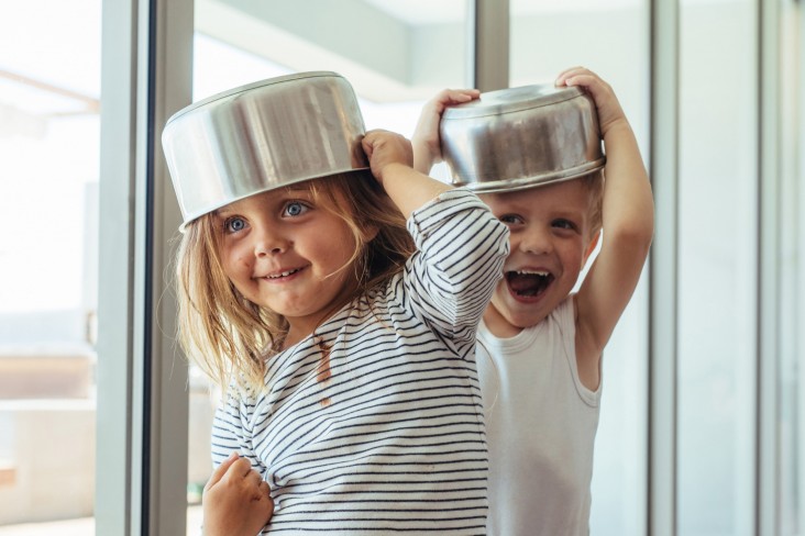 Children in Kitchen